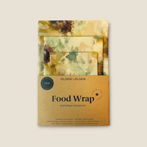 Olsen+Olsen 3-pack Beeswax Wraps